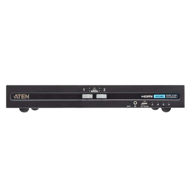 2-Port USB HDMI Secure KVM-Switch mit CAC (PSD PP v4.0-konform)