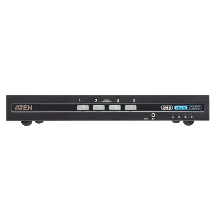 Sicherer KVM-Switch mit 4 USB-DVI (PSD PP v4.0-konform)