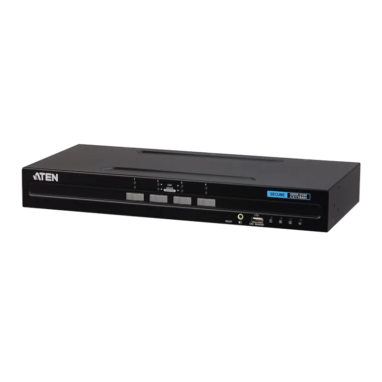 4-Port USB HDMI Secure KVM Switch