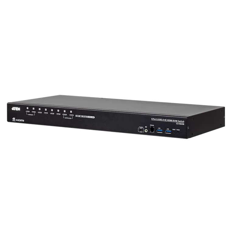 4K HDMI KVM Switch 8-Port, USB 3.0