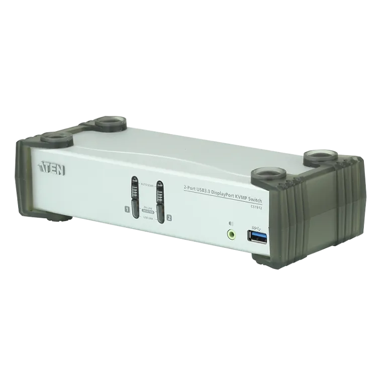 2-Port USB 3.0 DisplayPort KVMP Switch