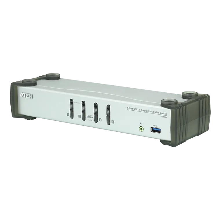 4-Port USB 3.0 DisplayPort KVMP Switch