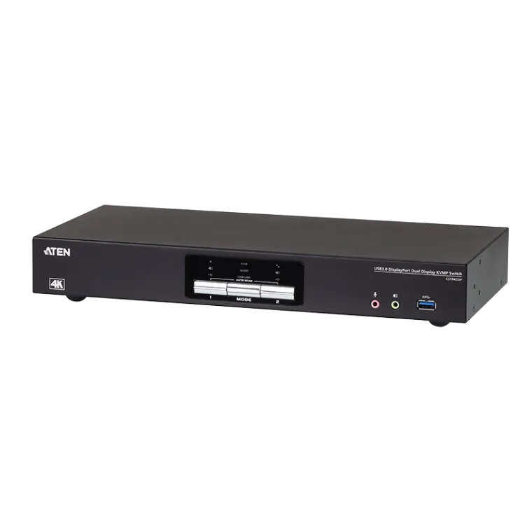 2-Port USB 3.0 4K DisplayPort Dual Display KVMP Switch
