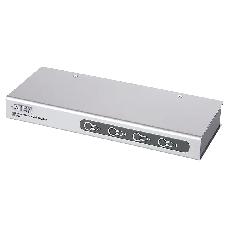 KVM Switch 4-Port PS/2 KVM Switch