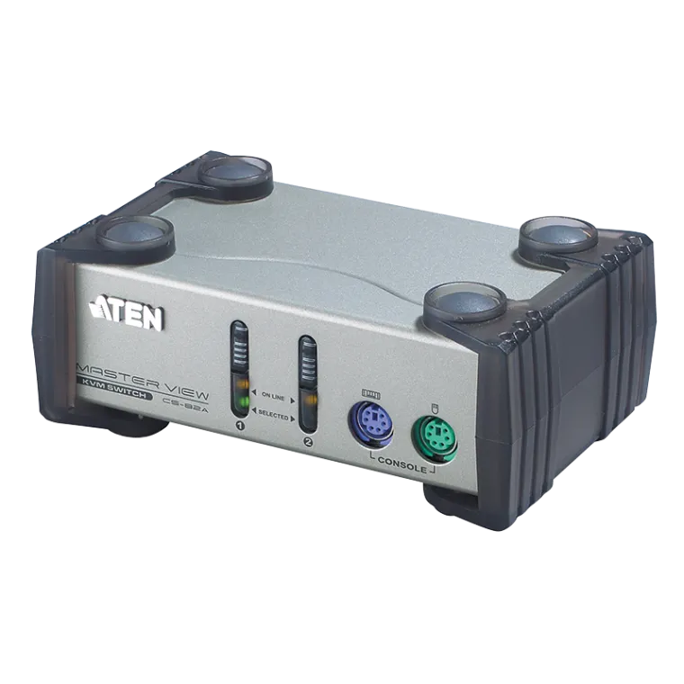 KVM Switch 2-Port USB - PS/2 VGA KVM