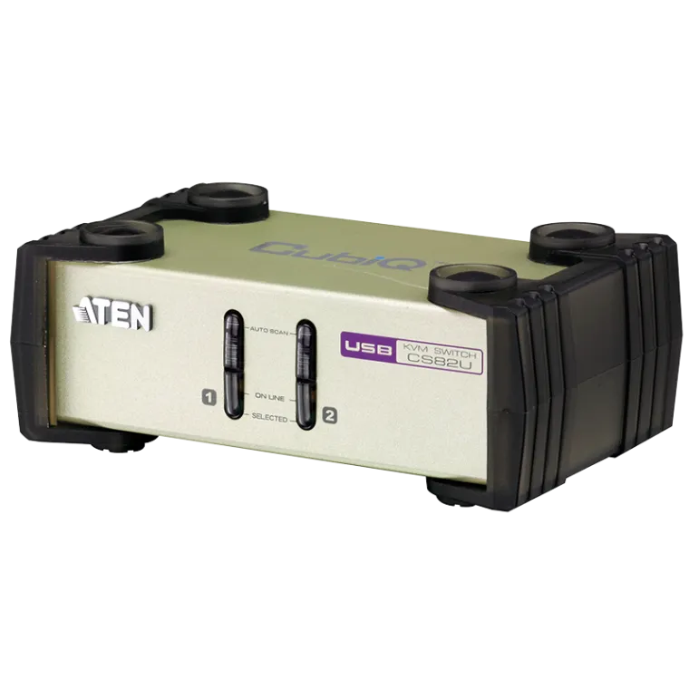 KVM Switch 2-Port USB - PS/2 VGA KVM