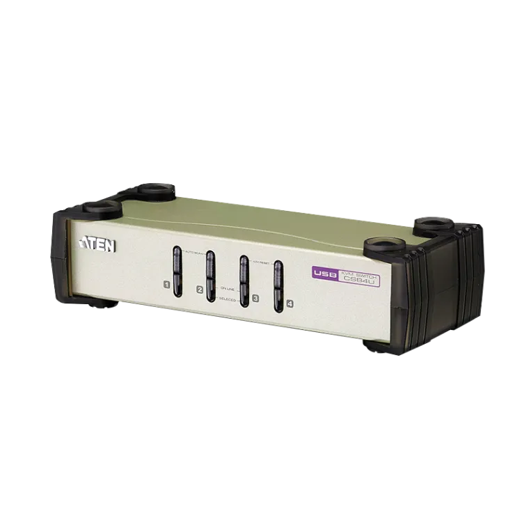KVM Switch 4-Port USB - PS/2 VGA KVM