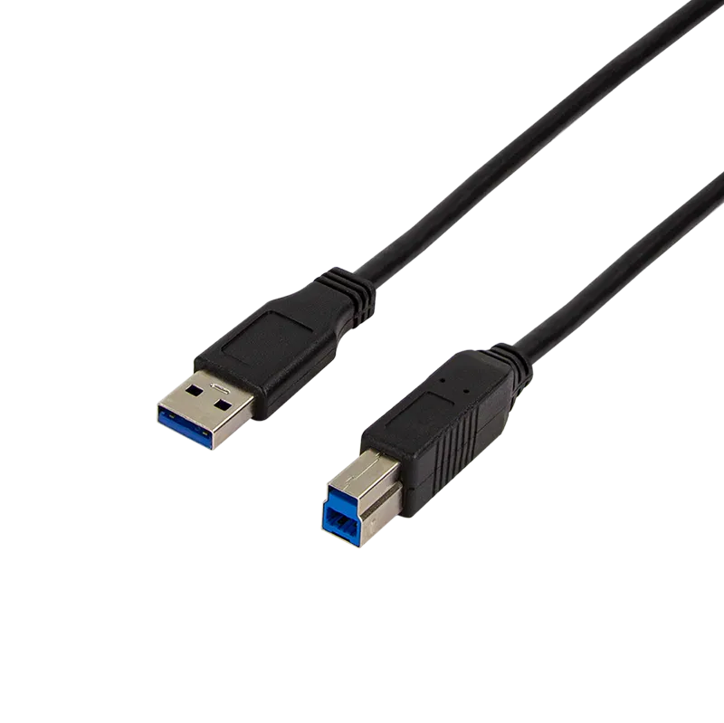 USB 3.0-Kabel, USB-A/M zu USB-B/M, schwarz, 3 m