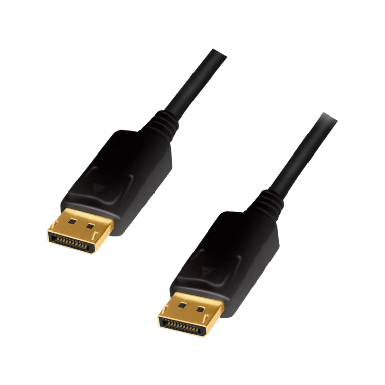 DisplayPort-Kabel, DP/M zu DP/M, 4K/60 Hz, schwarz, 5 m