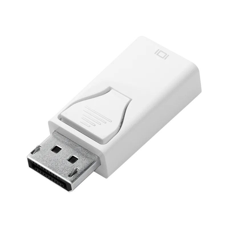 DisplayPort-Adapter, DP/M zu HDMI-A/F, 4K/30 Hz, weiß
