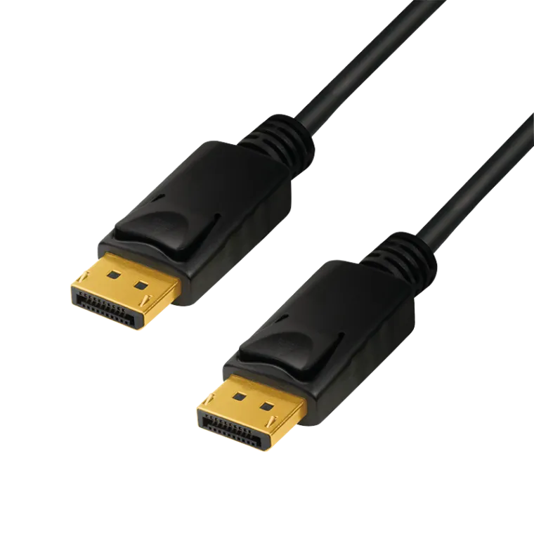 DisplayPort-Kabel, DP/M zu DP/M, 8K/60 Hz, schwarz, 1 m