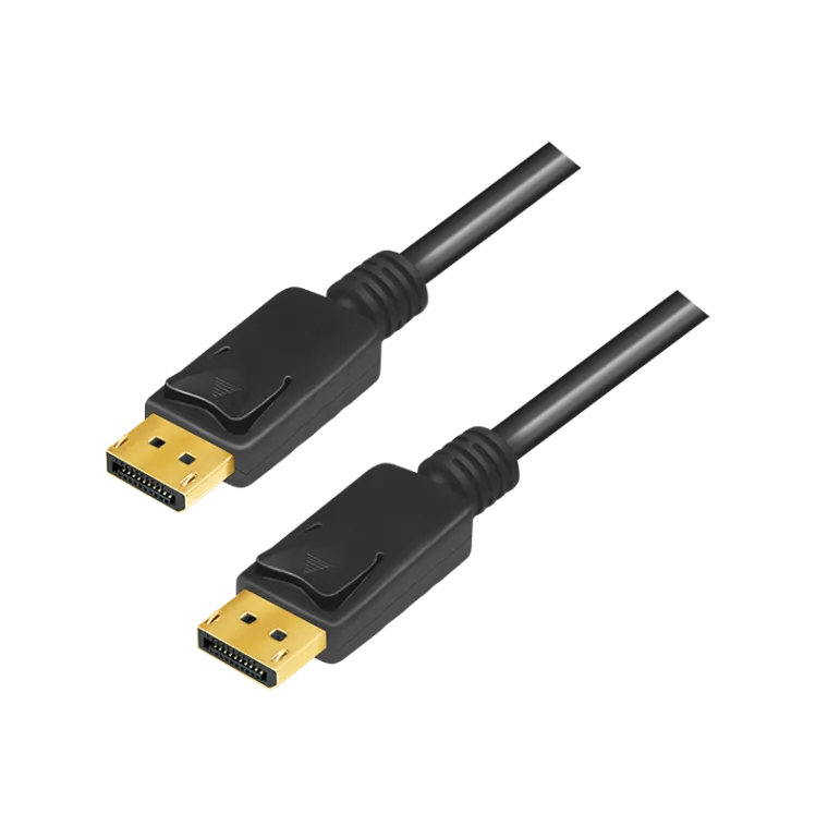 DisplayPort-Kabel, DP/M zu DP/M, 8K/60 Hz, schwarz, 5 m