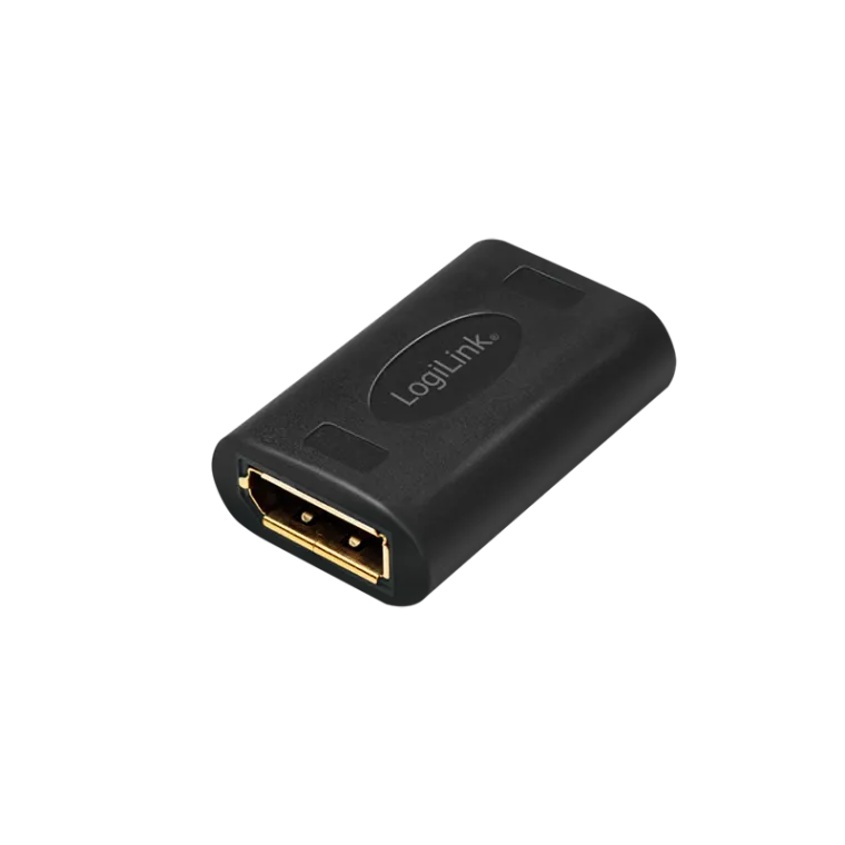 DisplayPort-Adapter, DP/F zu DP/F, UHD 8K/60 Hz, schwarz