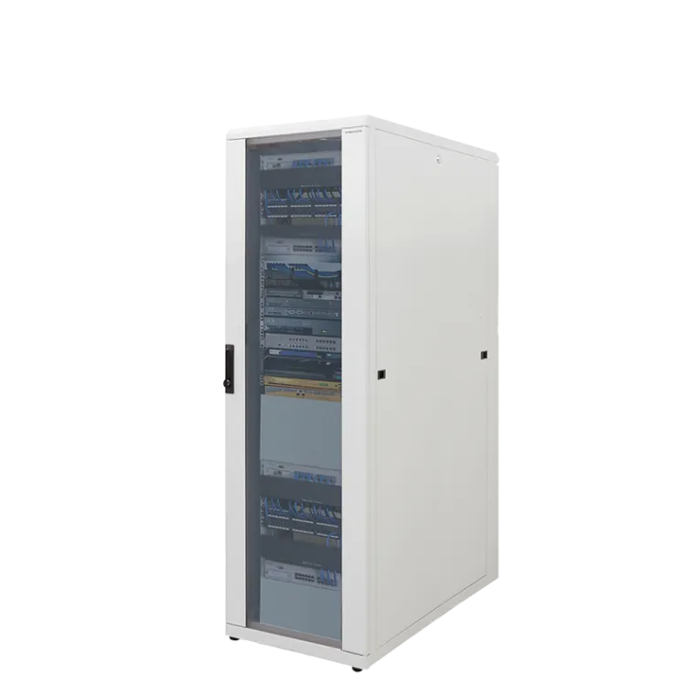 19" Netzwerk Standschrank, 22HE, 600 x 1000 mm, Grau