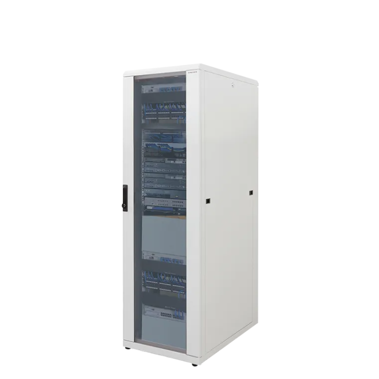 19" Netzwerk Standschrank, 22HE, 600 x 800 mm, Grau