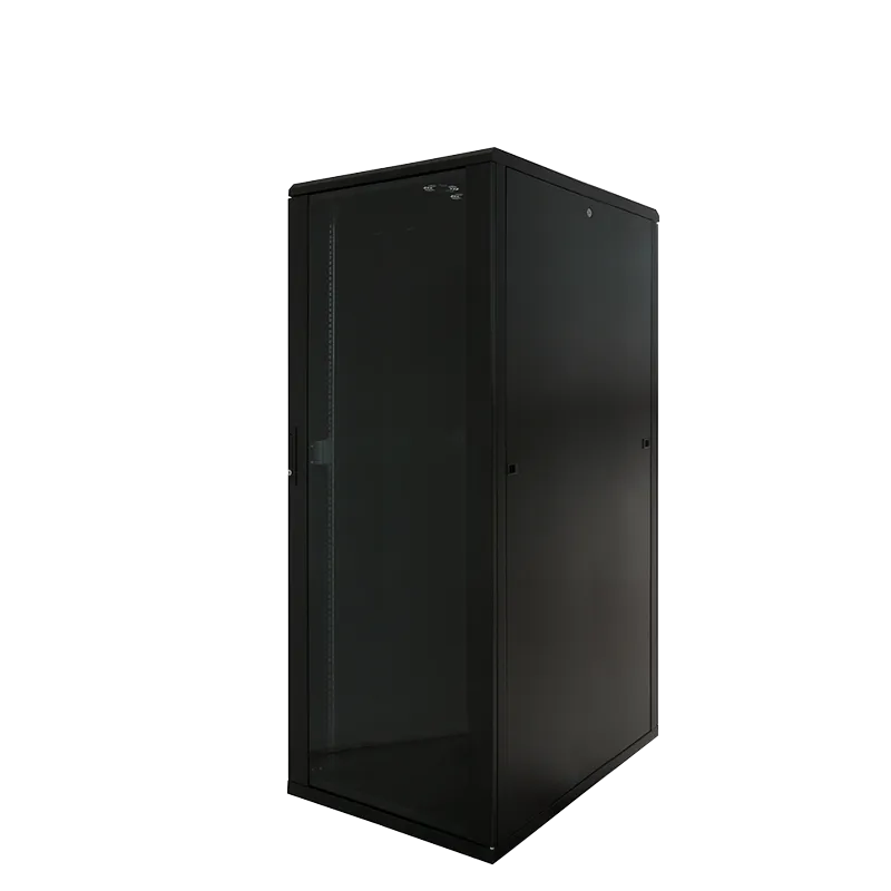 19" Netzwerk Standschrank, 22HE, 800 x 1000 mm, Schwarz