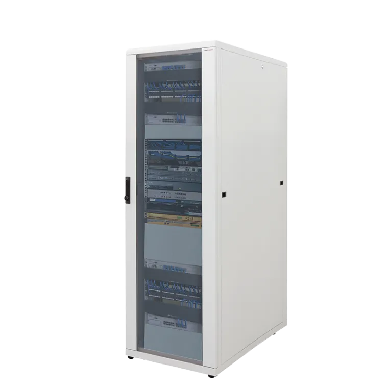19" Netzwerk Standschrank, 32HE, 800 x 1000 mm, Grau