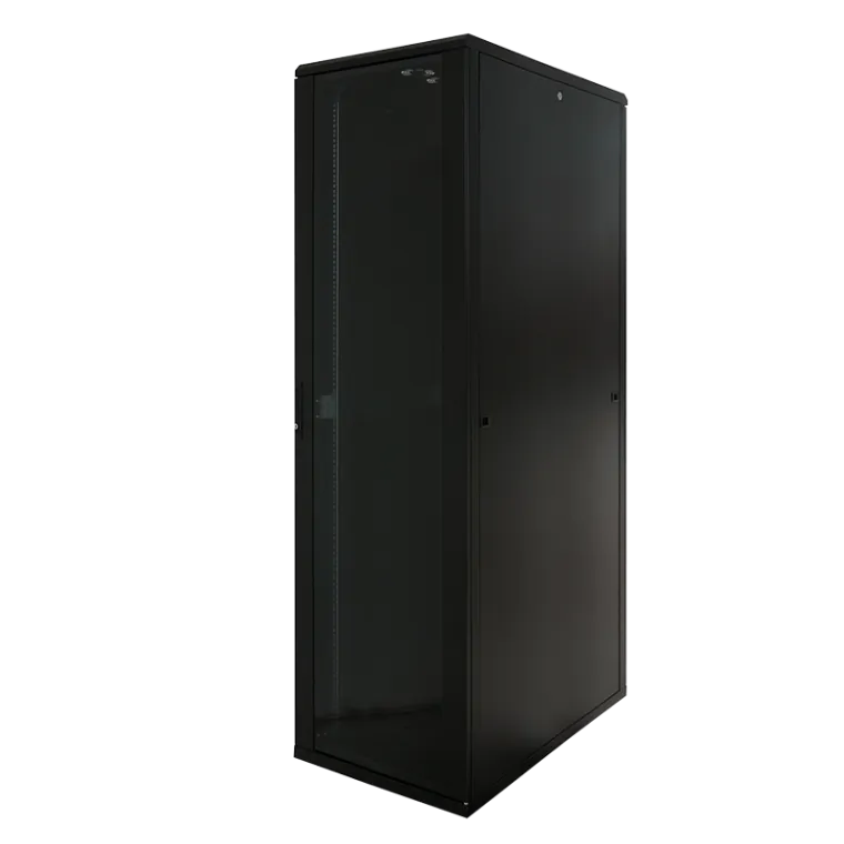 19" Netzwerk Standschrank, 42HE, 600 x 1000 mm, Schwarz