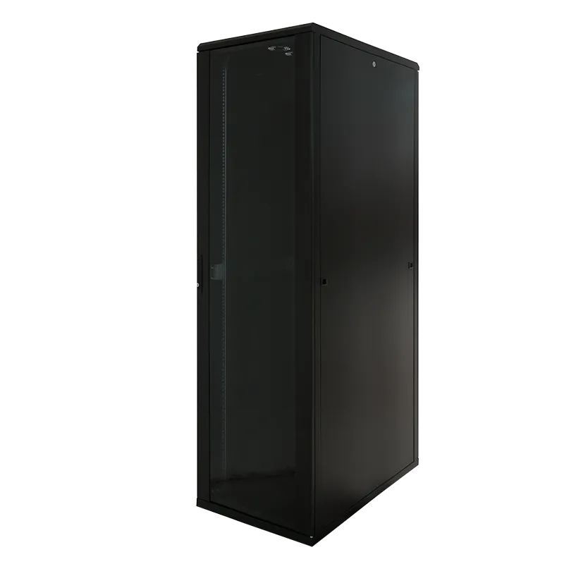 19" Netzwerk Standschrank, 42HE, 600 x 1000 mm, Schwarz
