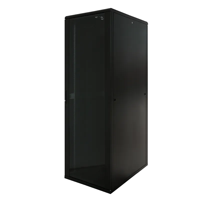 19" Netzwerk Standschrank, 42HE, 800 x 1000 mm, Schwarz