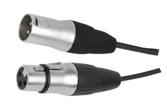 DMX Kabel "DMX-XLRF-XLRM-10" DMX Kabel Stecker/ Buchse, 10m