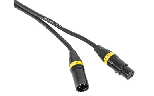 DMX Kabel "DMX-XLRF-XLRM-5" DMX Kabel Stecker/Buchse, 5m