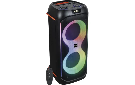 Bluetooth-Lautsprecher IBIZA "COLUMBA600", Bluetooth, Akku, inkl. Fernbedienung