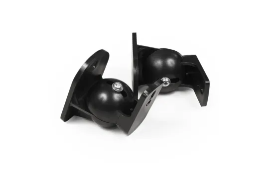 Wandhalterung für Lautsprecher HOLLYWOOD "LB-W5B", max.5kg, neigbar, schwarz, PAAR