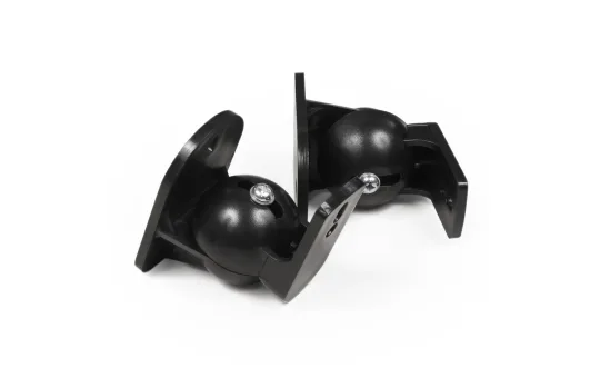 Wandhalterung für Lautsprecher HOLLYWOOD "LB-W5B", max.5kg, neigbar, schwarz, PAAR