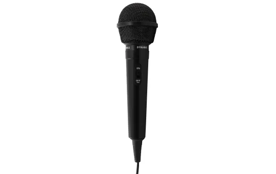 Dynamisches Mikrofon HOLLYWOOD "DM-202" 600 Ohm, 70-12.000Hz, inkl. Adapter