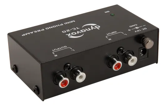 Phonovorverstärker TC-20 dynavox, schwarz