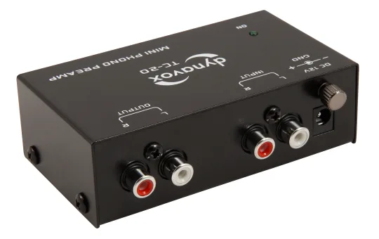 Phonovorverstärker TC-20 dynavox, schwarz
