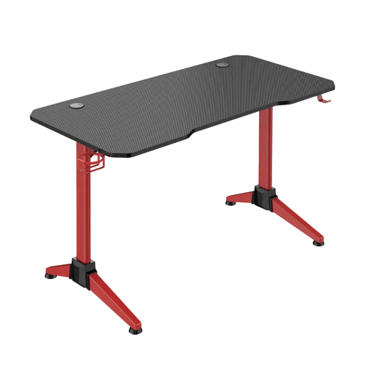 Gaming-Schreibtisch mit RGB-Beleuchtung