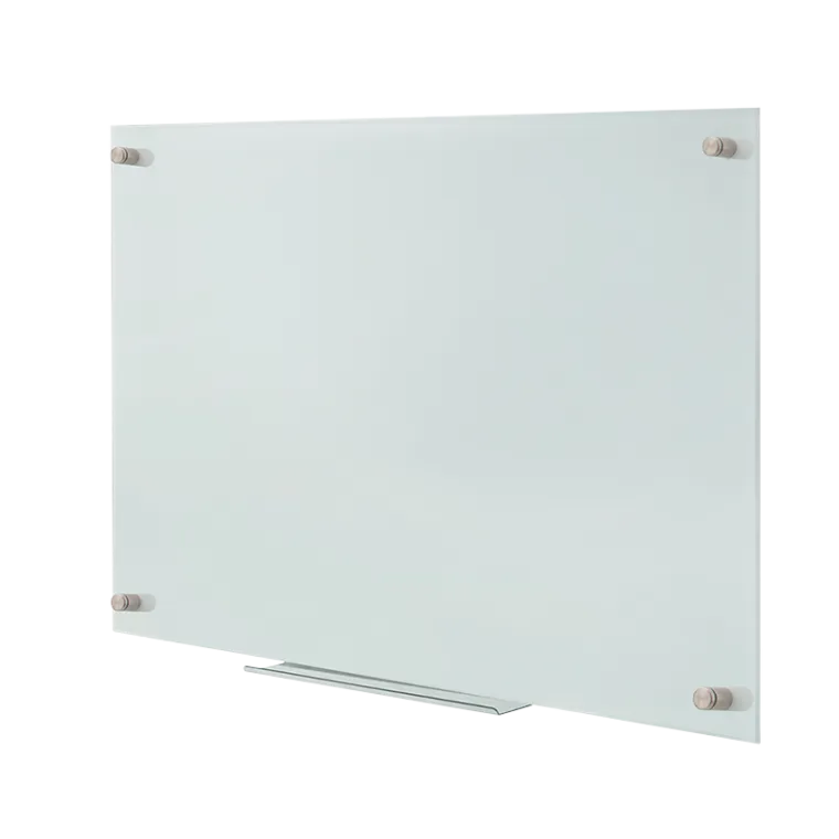 Glas-Whiteboard, magnetisch, Wandmontage, 120x90 cm, rahmenlos