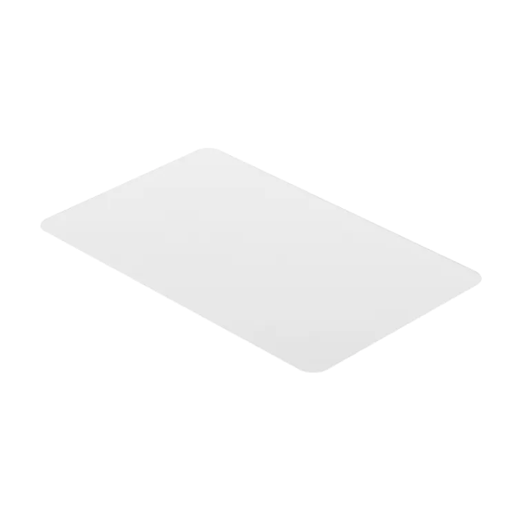 Bodenschutzmatte, 120x75x0,2 cm, wasserresistent, glänzende Oberfläche, transparent