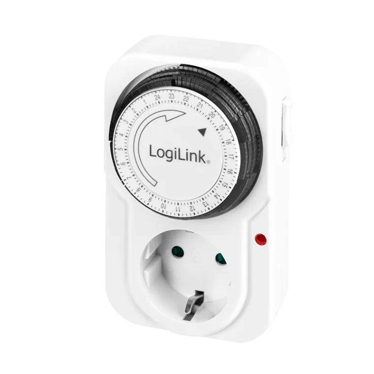 Mechanische Zeitschaltuhr, IP20, 24 Std. Timer, individuell programmierbar