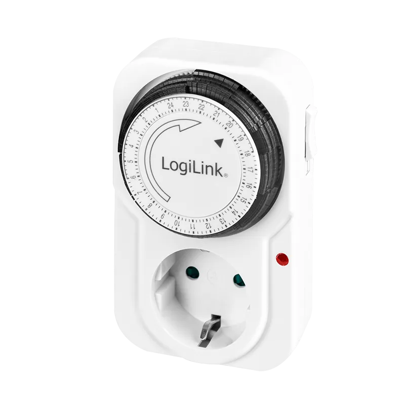 Mechanische Zeitschaltuhr, IP20, 24 Std. Timer, individuell programmierbar