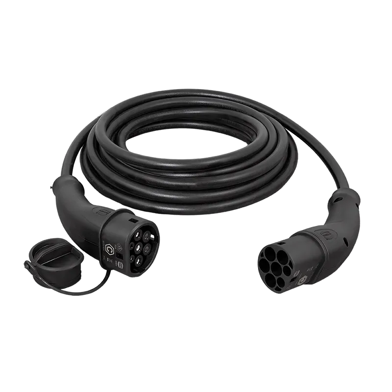 E-Auto-Ladekabel, Typ 2, 1-phasig, 32 A, 7,4 kW, 7,5 m