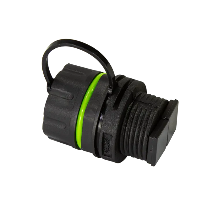 Wasserdichter SC-Duplex Steckverbinder mit Schutzkappe