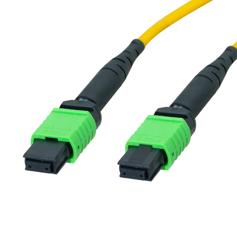 MPO Patchkabel 12 Fasern Singlemode OS2, MPO/APC B/B, Typ B, 2 m