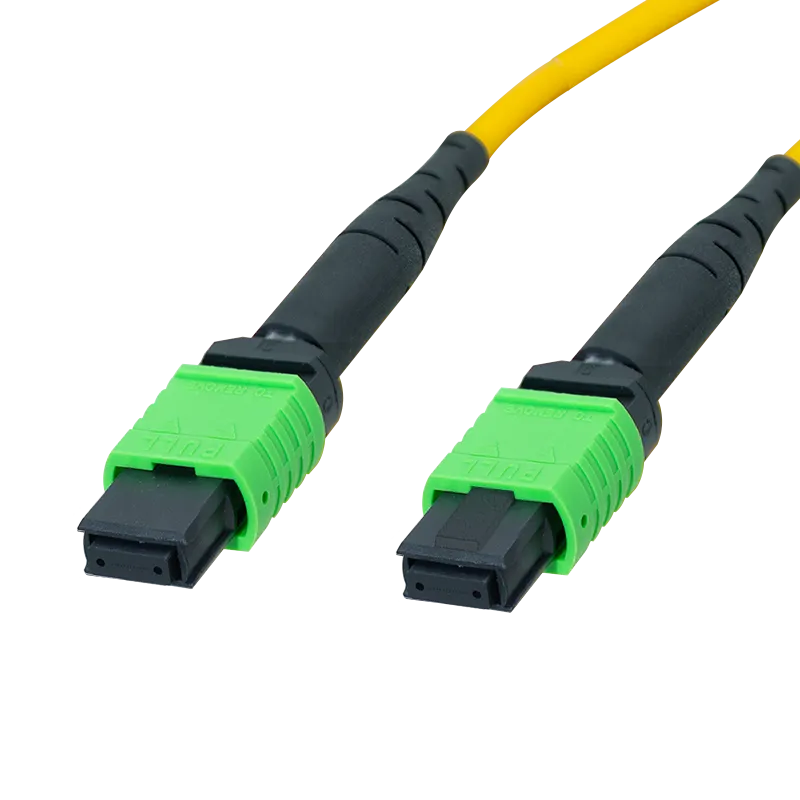 MPO Patchkabel 12 Fasern Singlemode OS2, MPO/APC B/B, Typ B, 2 m