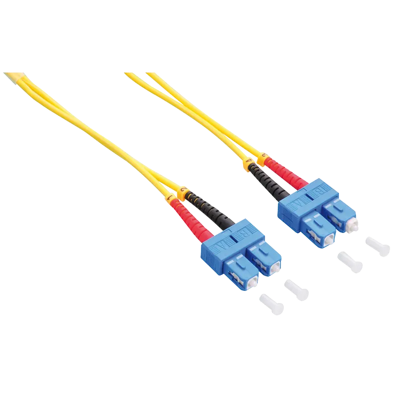 LWL Duplex Patchkabel, OS2, 9/125µ, SC-SC, Gelb, 10 m