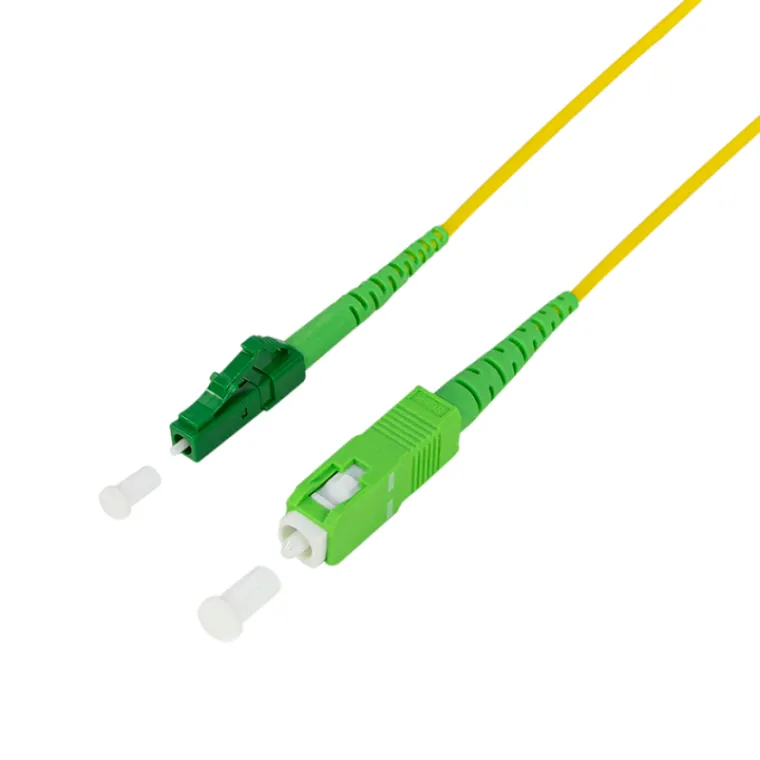 LWL Simplex Patchkabel, OS2, SM G.657.A2, SC/APC-LC/APC, 20 m