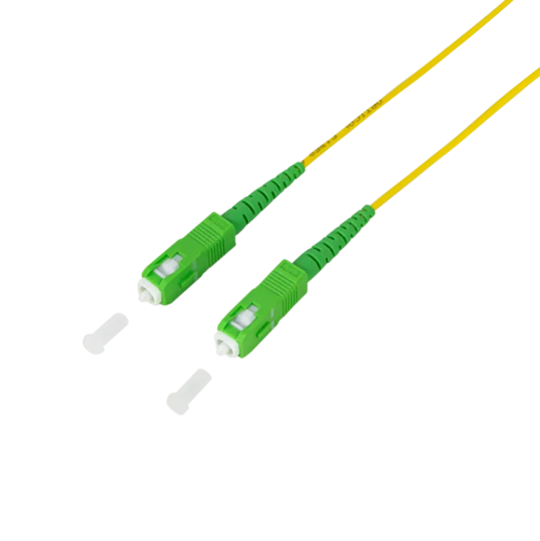 LWL Simplex Patchkabel, OS2, SM G.657.A2, SC/APC-SC/APC, 0,5 m