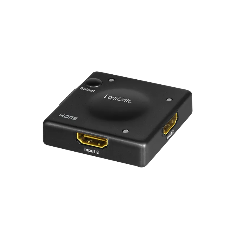 HDMI-Switch, 3x1-Port, 1080p/60 Hz, HDCP, CEC, Mini