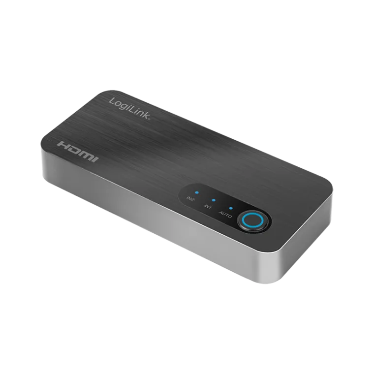 HDMI-Switch, 2x1-Port, 8K/60 Hz, HDCP, HDR, VRR, CEC