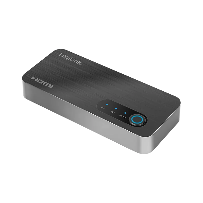 HDMI-Switch, 2x1-Port, 8K/60 Hz, HDCP, HDR, VRR, CEC