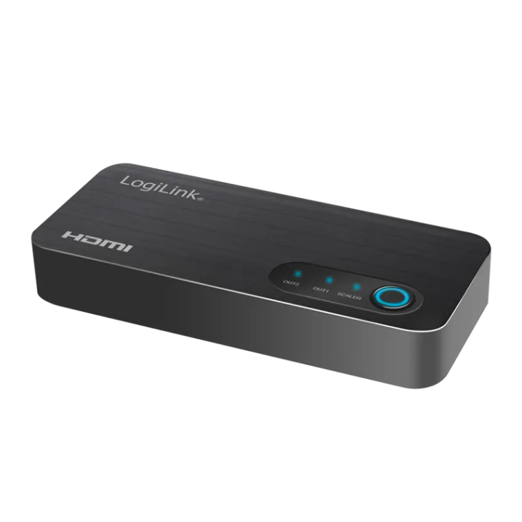HDMI-Splitter, 1x2-Port, 4K/60 Hz, HDCP, HDR, CEC, Downscaler