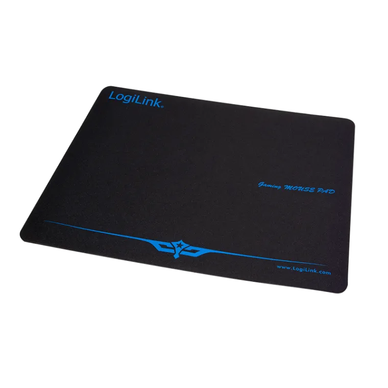 XXL-Mauspad, 40x30x0,3 cm für Gaming und Grafikdesign, alle Maustypen, Schwarz