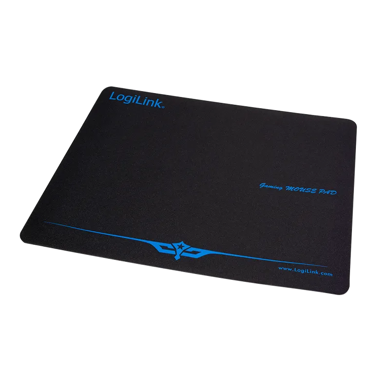 XXL-Mauspad, 40x30x0,3 cm für Gaming und Grafikdesign, alle Maustypen, Schwarz